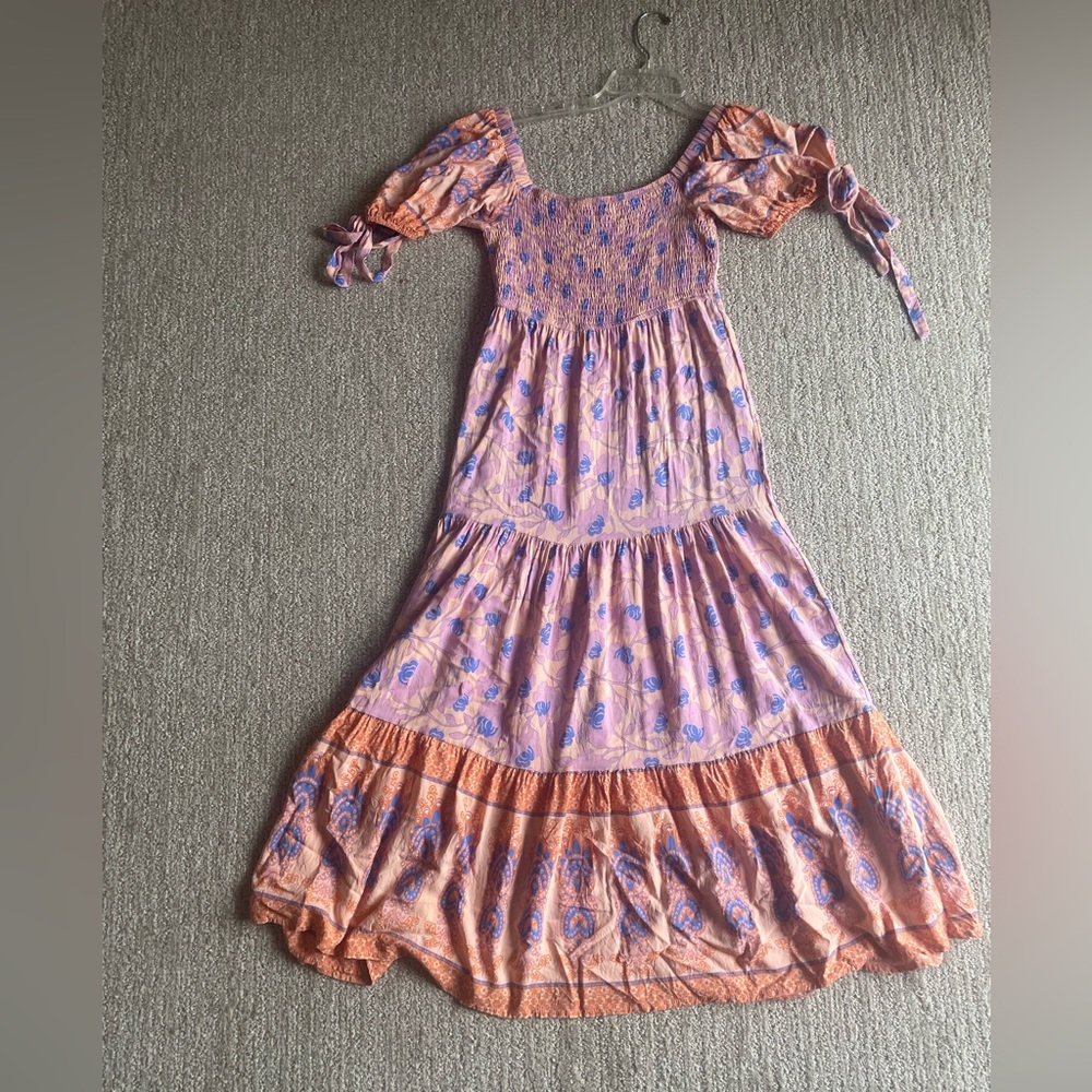 Petal & Pup Pink Floral Maxi Dress